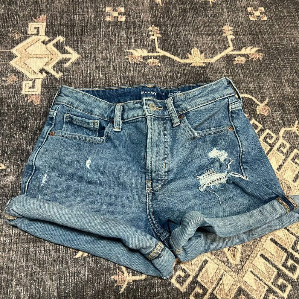 Old Navy OG Straight High Rise Shorts Size 2 EUC